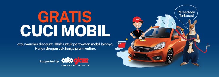 Cek penawaran asuransi mobil bisa dapatkan voucher gratis Autoglaze senilai Rp100.000 hanya di roojai.co.id