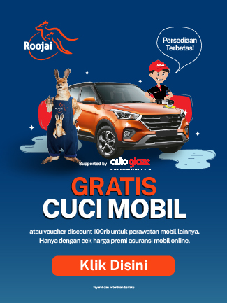 Cek penawaran asuransi mobil bisa dapatkan voucher gratis Autoglaze senilai Rp100.000 hanya di roojai.co.id