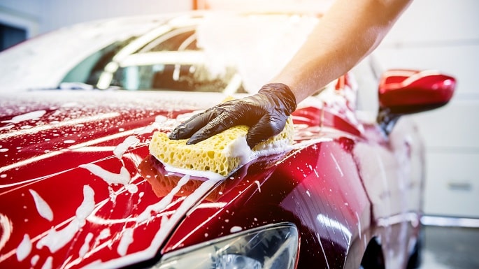 biaya cuci mobil manual